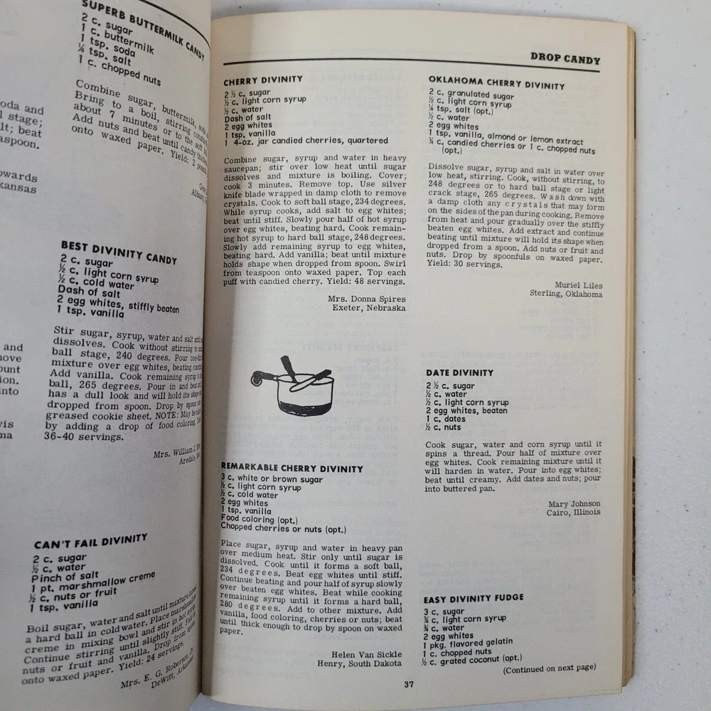 Favorite Recipes Press candy cookbook